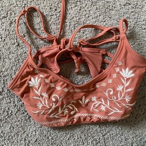 Bikini top peach